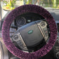 Royal Purple Luxury Steering Wheel Cover