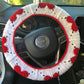 Queen of Hearts Steering Wheel Cover