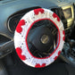 Queen of Hearts Steering Wheel Cover