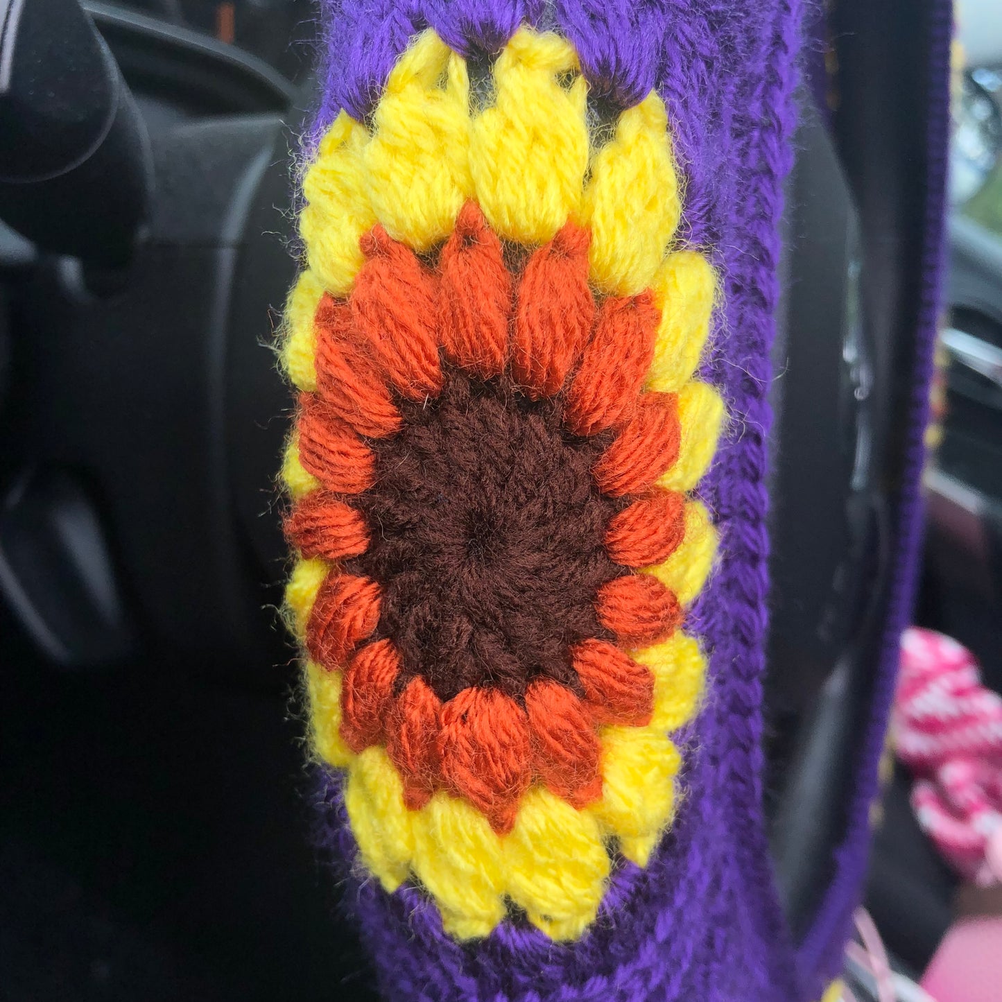 Spring Flowers Steering Wheel Cover