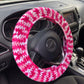 Bubblegum Chew Steering Wheel Cover